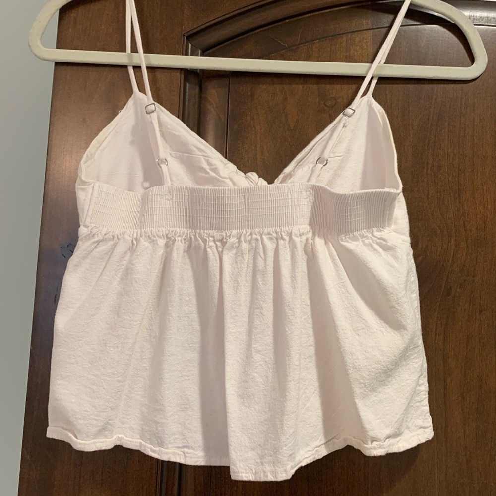 Pink tie Brandy Melville shirt - Picture 4 of 5